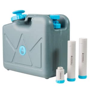 HydroBlu Jerry Can with Virus Water Filter