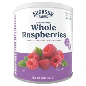 Augason Farms® Freeze Dried Whole Raspberries #10 Can